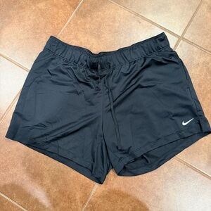 Nike Women's Black Dri-FIT Attack Athletic Shorts